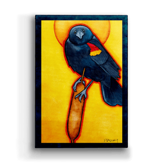 Wings Afire - Metal Box Art Metal Box Wall Art Karen Savory