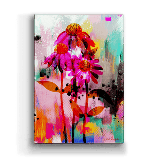 Echinacea - Metal Box Art Metal Box Wall Art Zoe Ingram
