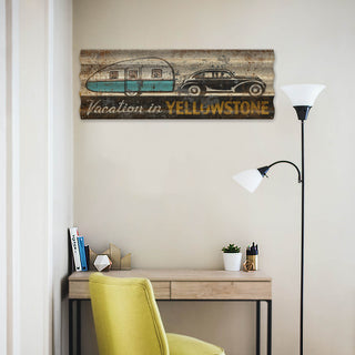 Vacation In... - Corrugated Metal Wall Art Corrugated Wall Art Marty Mummert Studio