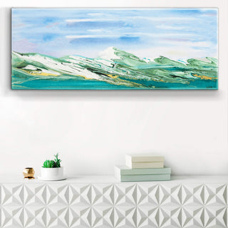 Lone Peak- Metal Box Art Metal Box Wall Art Nancy Seiler
