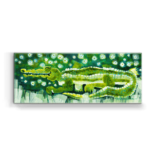 Galloping Gator - Metal Box Art Metal Box Wall Art Shelle Lindholm