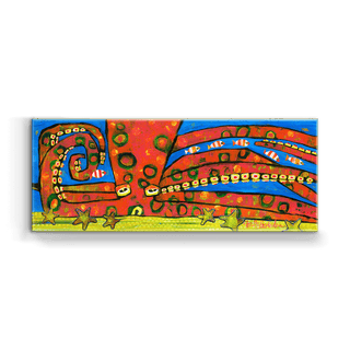 Octopus - Metal Box Art Metal Box Wall Art Shelle Lindholm