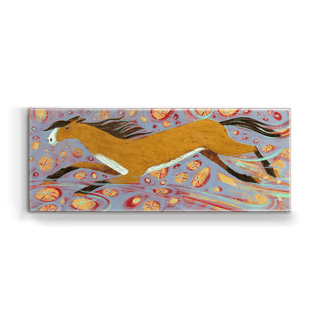 Sky Scraper Horse - Metal Box Art Metal Box Wall Art Shelle Lindholm