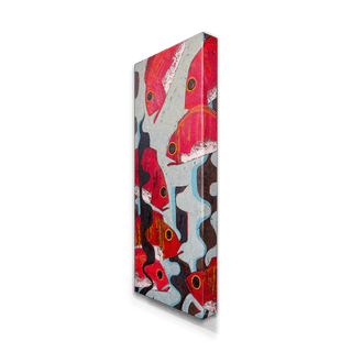 Snappers - Metal Box Art Metal Box Wall Art Shelle Lindholm