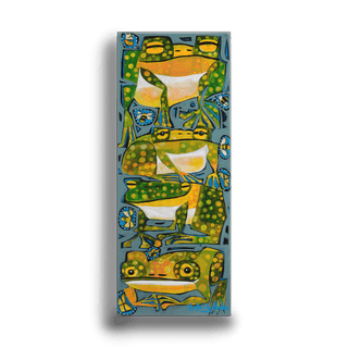 Frog Squad - Metal Box Art Metal Box Wall Art Shelle Lindholm