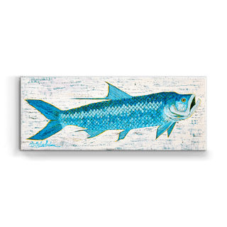 Tarpon - Metal Box Art Metal Box Wall Art Shelle Lindholm