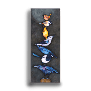 Once In A Dusky Moon - Metal Box Art Metal Box Wall Art Karen Savory