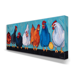 The Rumor Mill - Metal Box Art Metal Box Wall Art Karen Savory