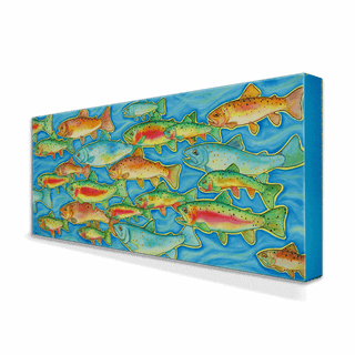 Rush Hour - Metal Box Art Metal Box Wall Art Karen Savory