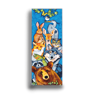 Living Totem - Metal Box Art Metal Box Wall Art Karen Savory
