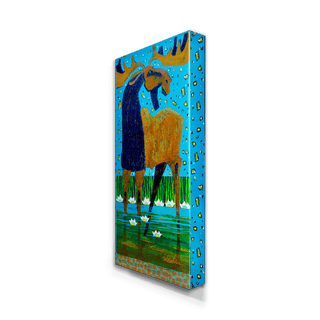 Chilling Out - Metal Box Art Metal Box Wall Art Shelle Lindholm