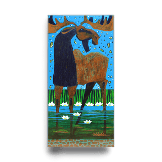 Chilling Out - Metal Box Art Metal Box Wall Art Shelle Lindholm