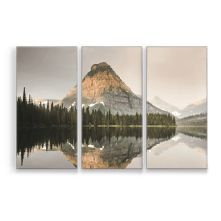 Two Medicine: 3-Piece Metal Box Art Metal Box Wall Art John Lichtwardt