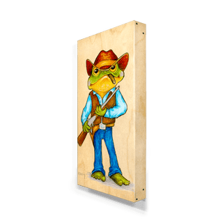 Mr Tough Guy - Metal Box Art Metal Box Wall Art Karen Savory