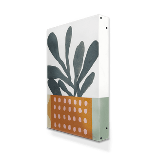 Houseplant Dots - Metal Box Art Metal Box Wall Art Sarah Golden