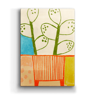 Prickly Pear: Plant no. 11 - Metal Box Art Metal Box Wall Art Sarah Golden