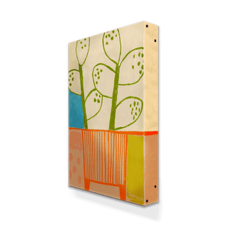 Prickly Pear: Plant no. 11 - Metal Box Art Metal Box Wall Art Sarah Golden