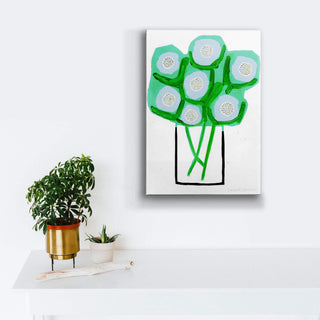 Floral Bouquet - Metal Box Art Metal Box Wall Art Sarah Golden