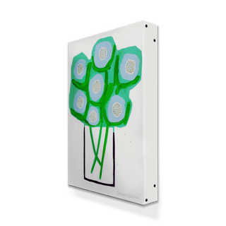 Floral Bouquet - Metal Box Art Metal Box Wall Art Sarah Golden