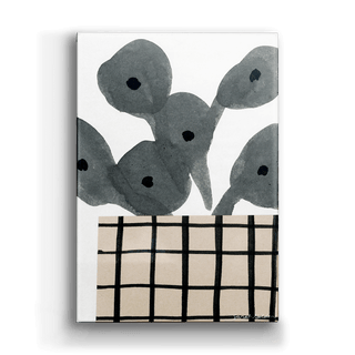 Houseplant Grid - Metal Box Art Metal Box Wall Art Sarah Golden