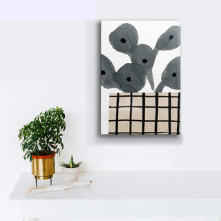 Houseplant Grid - Metal Box Art Metal Box Wall Art Sarah Golden