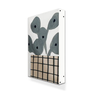 Houseplant Grid - Metal Box Art Metal Box Wall Art Sarah Golden