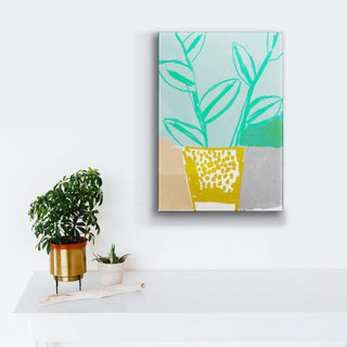 100 Plants - Metal Box Art Metal Box Wall Art Sarah Golden