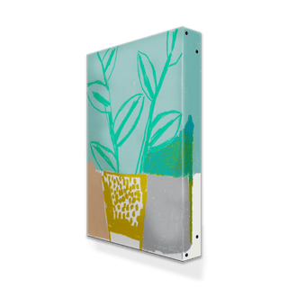 100 Plants - Metal Box Art Metal Box Wall Art Sarah Golden