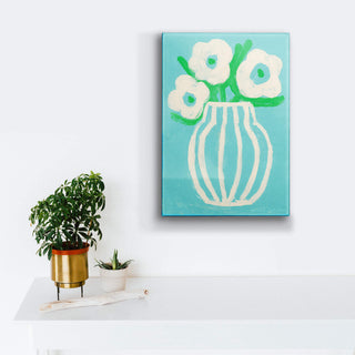 Well Being Bouquet - Metal Box Art Metal Box Wall Art Sarah Golden