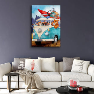 Road Trip - Metal Box Art Metal Box Wall Art Karen Savory