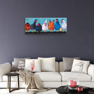 The Rumor Mill - Metal Box Art Metal Box Wall Art Karen Savory