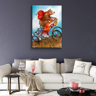 Wild On Wheels - Metal Box Art Metal Box Wall Art Karen Savory