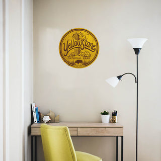 Yellowstone National Park - Shaped Wall Art Shaped Wall Art Meissenburg Designs