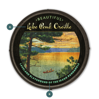 Lakeland Playground - Barrel End Wall Art Barrel End Wall Art Meissenburg Designs