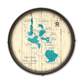 Lake Harris Chain of Lakes, FL on a Barrel End