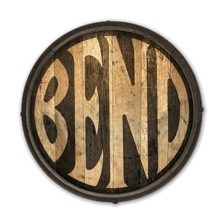 [Lone Crow] Bend Brown - LED Barrel End Wall Art Barrel End Wall Art Meissenburg Designs