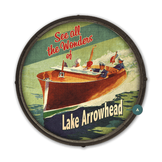 See the Wonders - Barrel End Wall Art Barrel End Wall Art Meissenburg Designs