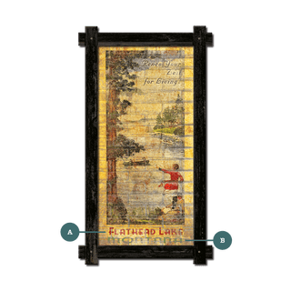 Renew Your Zest for Living - Framed Wall Art Brick Ghost Wall Art Meissenburg Designs