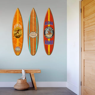 Surf Riders - Surfboard Wall Art Surfboard Wall Art Meissenburg Designs