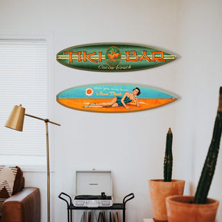 Tiki Bar - Surfboard Wall Art Surfboard Wall Art Meissenburg Designs