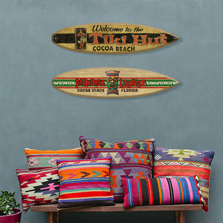 Welcome to the Tiki Hut - Surfboard Wall Art Surfboard Wall Art Meissenburg Designs