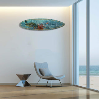 A Sea Turtle's Adventure - Surfboard Wall Art Surfboard Wall Art Meissenburg Designs
