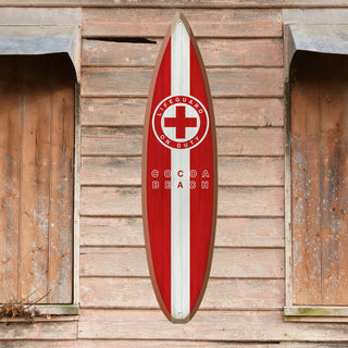 Lifeguard Sign: Personalized - Surfboard Wall Art Surfboard Wall Art Meissenburg Designs