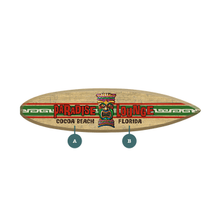 Paradise Lounge - Surfboard Wall Art Surfboard Wall Art Meissenburg Designs