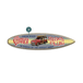 Beach Club - Surfboard Wall Art