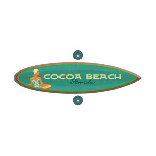 Seaside Style - Surfboard Wall Art Surfboard Wall Art Meissenburg Designs