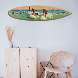 Riding the Waves: Surf Edition - Surfboard Wall Art Surfboard Wall Art Meissenburg Designs