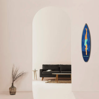 Diving Lady - Surfboard Wall Art Surfboard Wall Art Meissenburg Designs