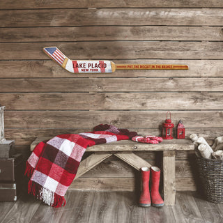 Hockey Stick Cut Up - Wood Wall Decor Shaped Wall Art Meissenburg Designs