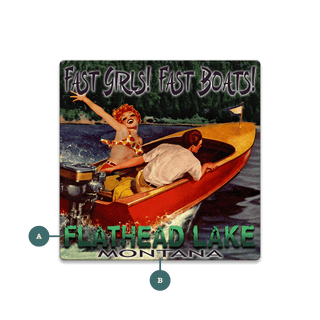 Fast Girls, Fast Boats: Personalized - Souvenirs & Gifts Souvenirs & Gifts Meissenburg Designs